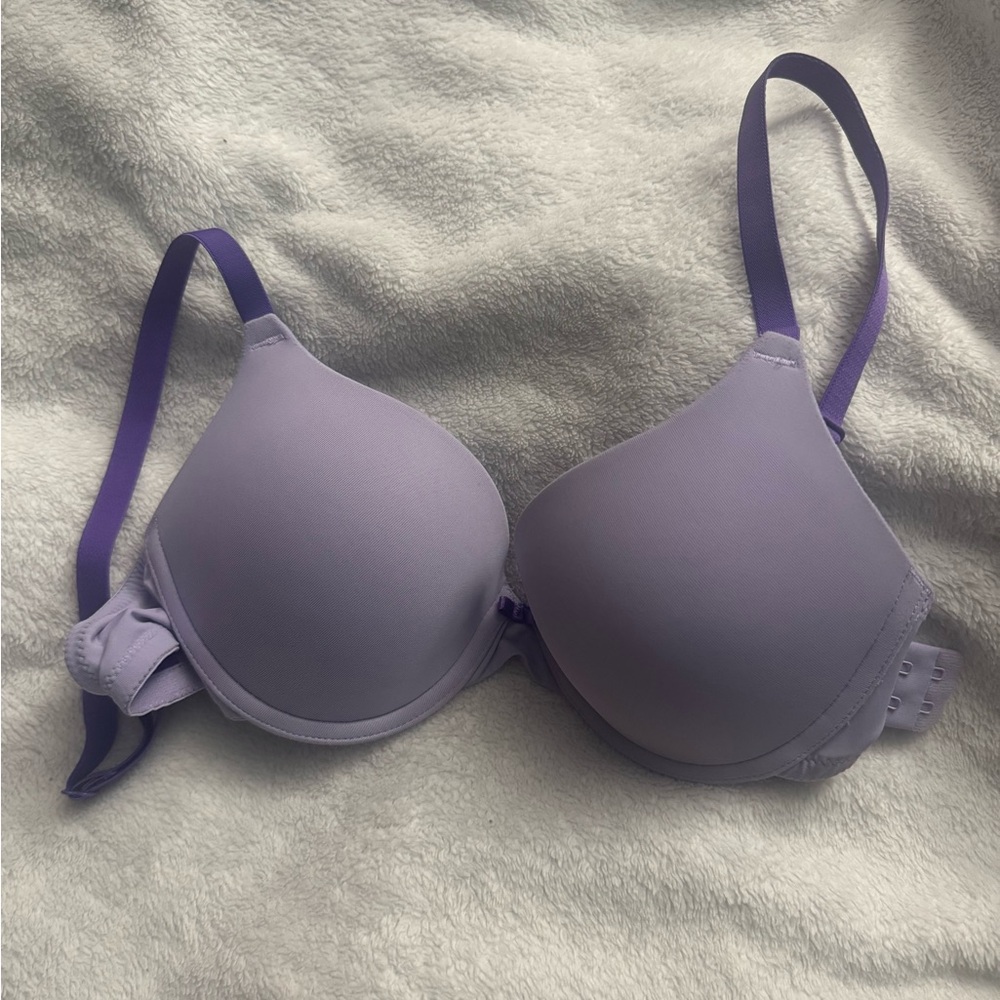 Lavender Padded Underwire Bra - Size 32B